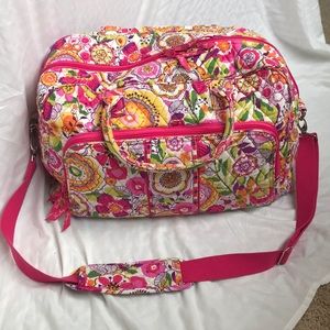 Vera Bradley weekender tote